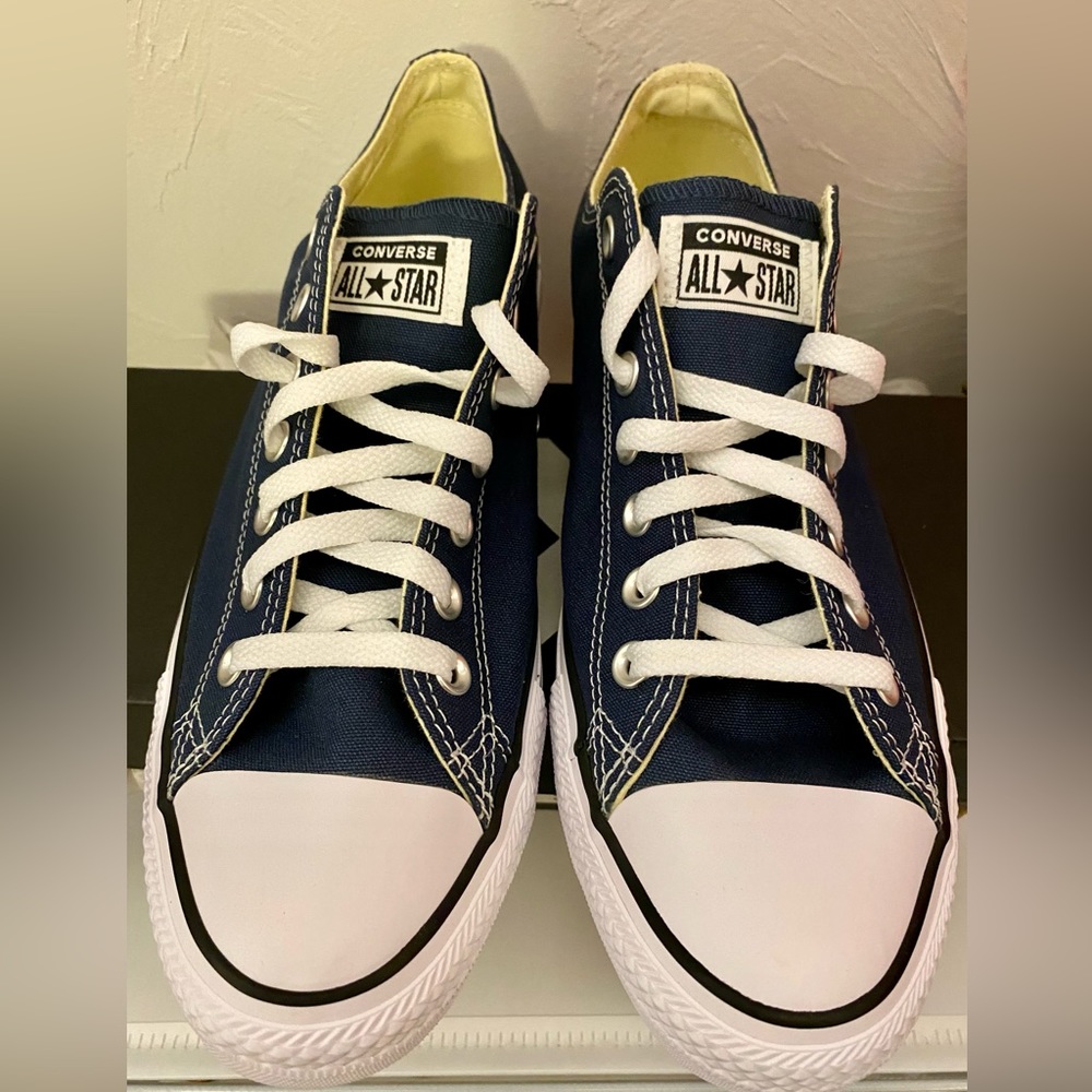 Navy Blue Converse